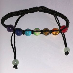 7 Chakra Beaded Crystal Bracelet